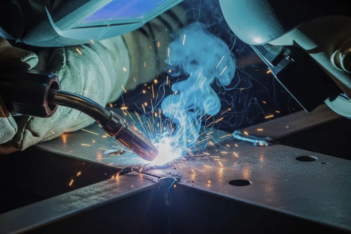 A cover photo for this article about mig and tig welding
